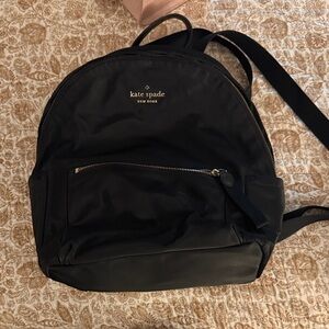 Kate Spade New York Chelsea Large Nylon Fashion Adult Backpack - Black